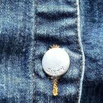 Miss Sixty Vintage Denim Jacket Women’s Sz Large Blue Distressed Made In Italy Photo 5