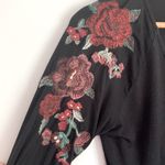 American Eagle Soft & Sexy Long Sleeve Embroidered Top sz XS Photo 6