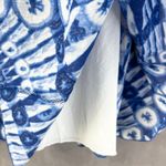 Ruby Rd Women Skirt Size 12 Boho Indie Tie Dye Midi Festival Coastal Cowgirl Art Blue Photo 5