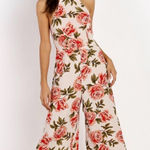 Show Me Your Mumu  Julianne Jumpsuit in the Cora Louise print, featuring a halter Photo 0