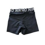 Nike  Pro Womens Dri-Fit Black Performance Shorts Size Medium Photo 3