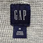 Gap Y2K 2006 M Army Green Rain Coat Jacket Waffle Lined Utility Granola Girl Photo 5