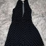 Old Navy Black Polka Dot Romper w/ Pockets Photo 1