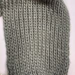 Urban Outfitters Gray Chunky Knit Pompom Scarf New with tag W-110 Photo 6