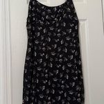 Dolls Kill COPY - Black floral dress with pink flowers Photo 3