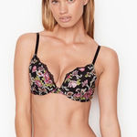 Victoria's Secret ✨Embroidered Lace Floral Push Up Bra✨ Photo 0