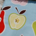 Beaded Pear Apple Blue Fringe Purse y2k Unique Chic Hand purse Closure Fruit Photo 5