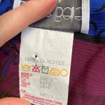 Leslie Belle tropical 80s retro blazer. Blue Size 10P Photo 6