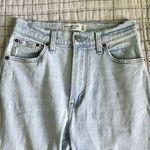 Abercrombie & Fitch Curve Love Ankle Straight Jeans Photo 1