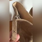 Paul Green Paul‎ Green Taupe Suede Ankle Booties Size 5 1/2 New Condition Photo 5