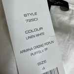 French Connection  Armina‎ Poplin Short Puff Sleeve Top Size XS NWT Photo 5