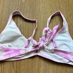 California Waves  Pink Tie Dye High Waisted Bikini Matching Set Large Photo 6