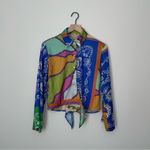 Silky Colorful Women's Skirt & Shorts 3‎ Pc Set Blue Size XS Photo 3