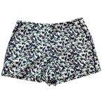 Draper James Draper‎ James 8 Green Blue Textured Pocket Dress Casual Shorts Photo 3