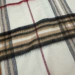 Plaid Oblong Scarf 100% Acrylic Multicolor Cashmink V. Fraas Germany Photo 10