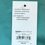 Croft & Barrow NWT Teal Mid Rise Straight Pants Size 18 Photo 11