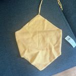 Abercrombie & Fitch Muted yellow bandana top Photo 0
