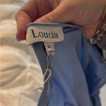 Loucia Light Blue Silk Slip Dress MIDI/Maxi Size M Photo 1