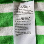 Susan Graver Weekend Green and White Asymmetrical Striped Tank Top S Photo 7