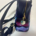 Lounge Fly Disney Cinderella Castle  Mini Backpack Navy Photo 6