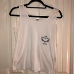 Women’s Air Force Wife White & Blue Deployed Husband Tank Top Size L Size L Photo 4