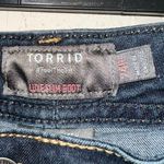 Torrid Luxe Slim Boot Dark Denim Jeans Regular Photo 2