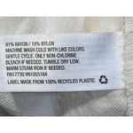 A New Day Shorts Paper bag Waist Baggie Fit Lightweight Off White Size L Large Photo 4