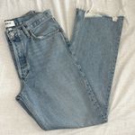 AGOLDE  Mid Rise Straight Leg Boot Cut Jeans Size 28 Organic Cotton Photo 9