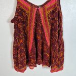 Free People  Burgundy Tank Top Photo 2