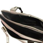 Perlina ‎ Dark Brown Soft Leather Tote Bag Laptop Business Shoulder Handbag Photo 11