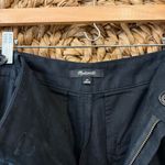 Madewell  The Harlow Wide Leg in 100% Linen Pant Black Size 8 Petite Photo 8