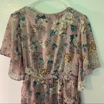 Chelsea28 High Low Wrap Dress Mauve Pink Floral Photo 11