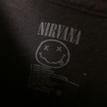Urban Outfitters Nirvana T Shirt Smiley Hard Rock Band Graphic Tee Short Sleeve 100% Cotton S Photo 3