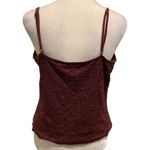 Hollister  Lace-Up Maroon Fully lined Camisole Photo 2