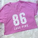 PINK - Victoria's Secret PINK
CAMPUS COTTON CROPPED TEE SIZE Photo 1