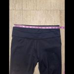 Athleta  Women's Black Full Length Silver Shine Strip Sonar Leggings‎ M Photo 4