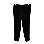 St. John Black Pants Straight Leg Dress Slacks Trousers Slits Spring 2010 Size 6 Photo 6