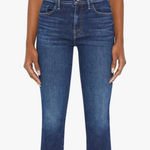 Mother The Insider Ankle Jeans In Mind Games Size: 28 Blue Photo 0