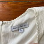 Stevie Hender White Etta Floral Embroidered Gauzy Boho Dress - Size Small Photo 11