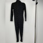 Spirit , Adult Halloween Costume. Cat suit w/ Rhinestones,front‎ zipper, sz small Photo 1