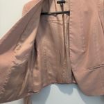 Eileen Fisher  Women's Open Front Long Sleeve Blazer Jacket Blush Pink Size XSp Photo 3