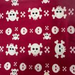 LuLaRoe OS Red Skull and Crossbones Leggings Women's Size 2-10 Halloween Goth Photo 1