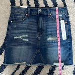 Tinseltown  🆕, Denim Destructed Skirt, Size 5 Photo 6