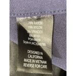 Bebop Women’s Navy Blue Cuffed Shorts W/Aqua Belt Size 5 NWT Photo 6