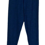 Booty By Brabants Blue Spacedye Marled Leggings One Size Photo 0