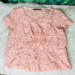 ZARA Tiered Ruffle Top summer spring S Photo 0