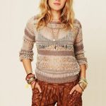 Free People Romantics Patola Ikat Lattice Shorts Photo 0