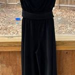 White House | Black Market Black Strapless Wide Leg Jumpsuit Size S. NEW Photo 1
