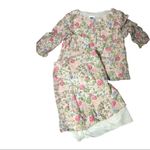 Leslie Fay Vintage Leslie Faye floral two piece blouse/skirt Photo 7