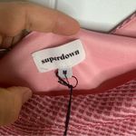 superdown Revolve Tiffany sparkle one shoulder pink dress size medium party Photo 2